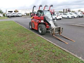 Chariot télescopique bâtiment Manitou MT 420 H - 3