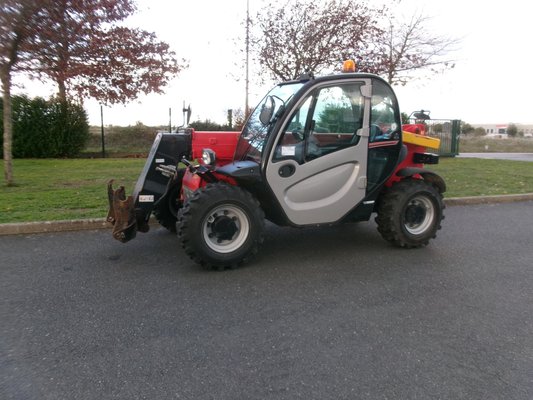 Chariot télescopique bâtiment Manitou MT 625-75H - 1