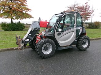 Chariot télescopique bâtiment Manitou MT 420 H - 3