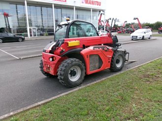 Chariot télescopique bâtiment Manitou MT 420 H - 2