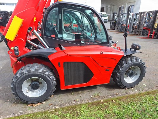 Chariot télescopique bâtiment Manitou MT 420 H - 1